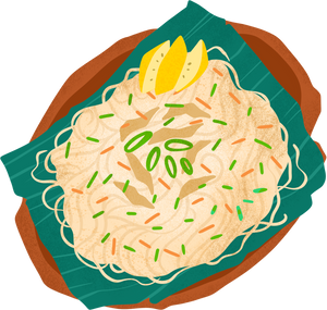 Stylized Warm Pancit