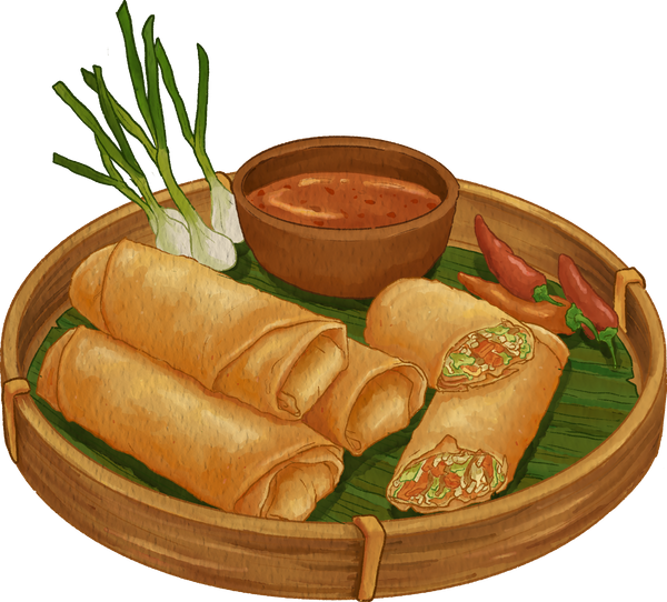 Lumpia Indonesian Traditional Snack